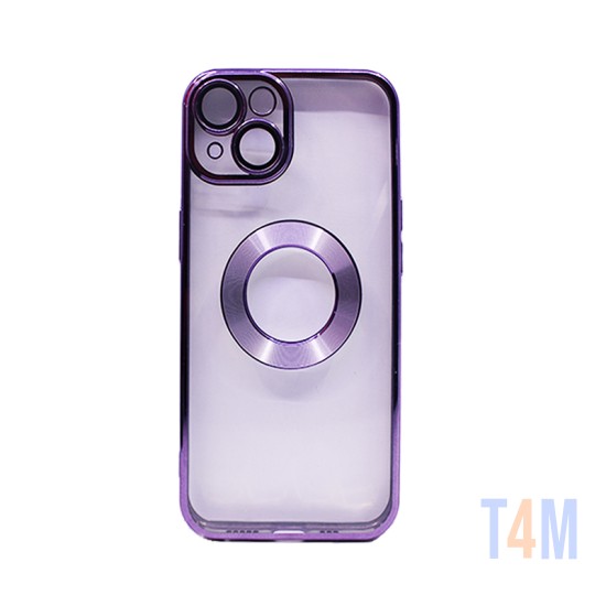 Hard Silicone Case with Camera Protector for Apple iPhone 13 Purple
